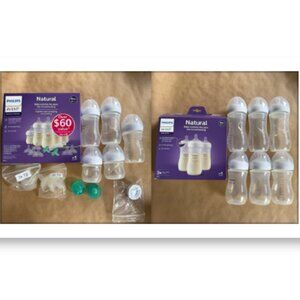 Philips Avent Newborn Gift Set 0M+ bottles &  3M+ 6 11 fl oz bottles